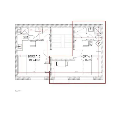 Horta Iv - Loft - 公寓